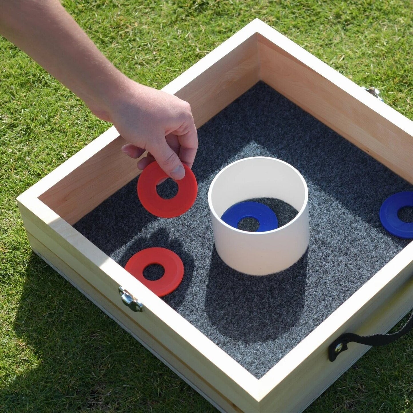 Birch Wood Washer Toss Game