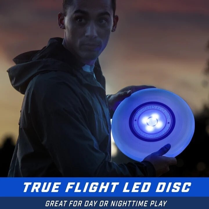 Ultimate Light-Up Flying Disc - Blue