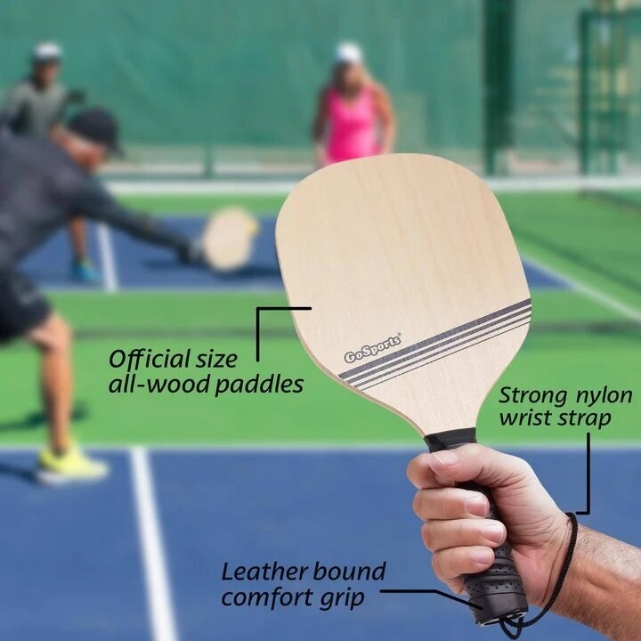 Wood Pickle Ball Starter Kit