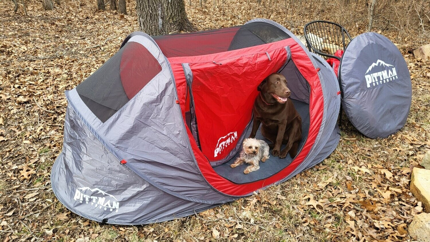 Instant Pop-Up Ground Tent