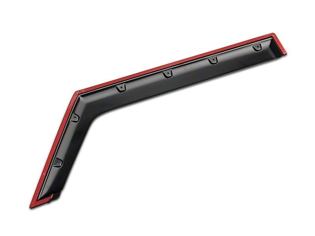 Focus Auto Design Tough Guard FormFit Window Visor (18-22 Wrangler JL 4-Door)