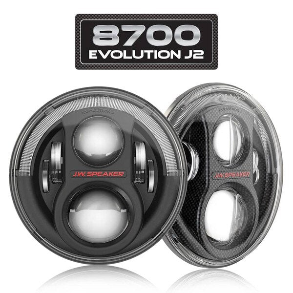 J.W. Speaker LED Headlights – Model 8700 Evolution J2 Series