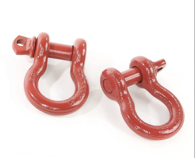 RUGGED RIDGE D-RING SHACKLES - PAIR