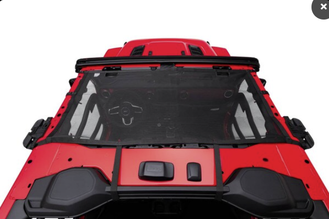 Rugged Ridge Eclipse Sun Shade Front 18-24 Wrangler JL