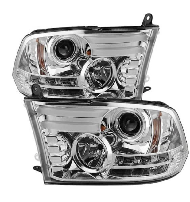 Spyder Projector Headlights 13-18 RAM