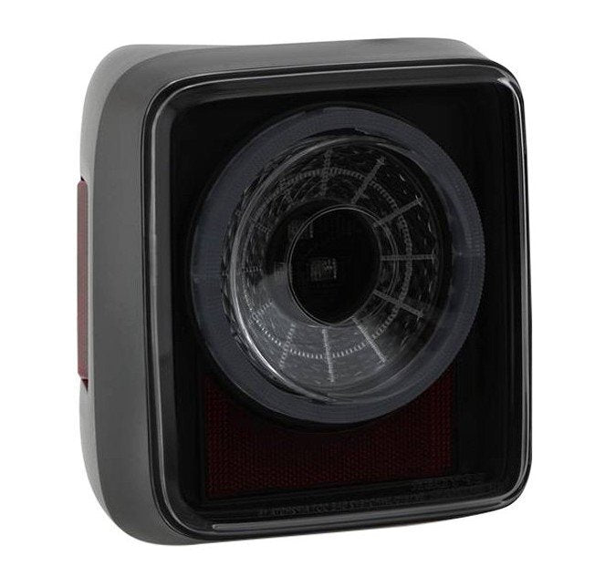Spyder® Black/Smoke Sequential Fiber Optic LED Tail Lights (19-22 Wrangler JL)