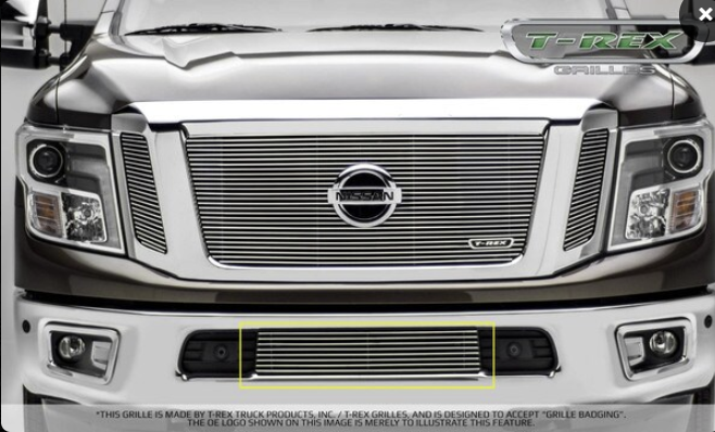 T-Rex Billet Bumper Overlay 16-21 Titan XD