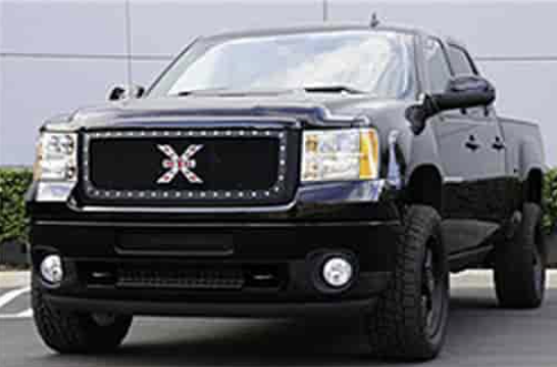 T-Rex X-Metal Black Main Grille 11-14 Sierra