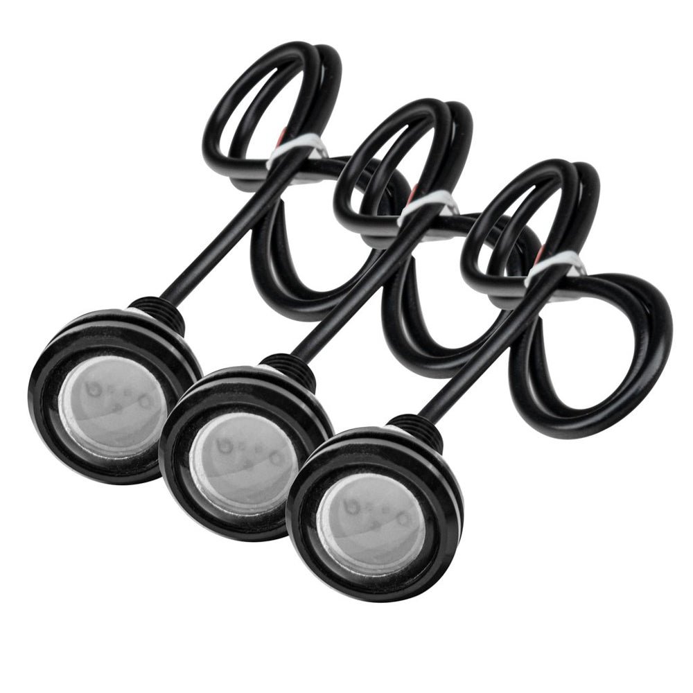 White Pre-Runner LED Grill Lights (18-21 Wrangler JL)