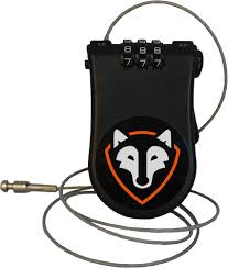 RIGHTLINE RETRACTABLE CABLE LOCK 35" LENGTH