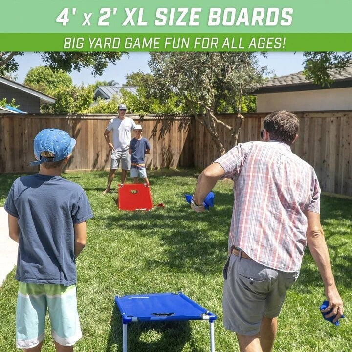 PVC Framed Cornhole Game Set