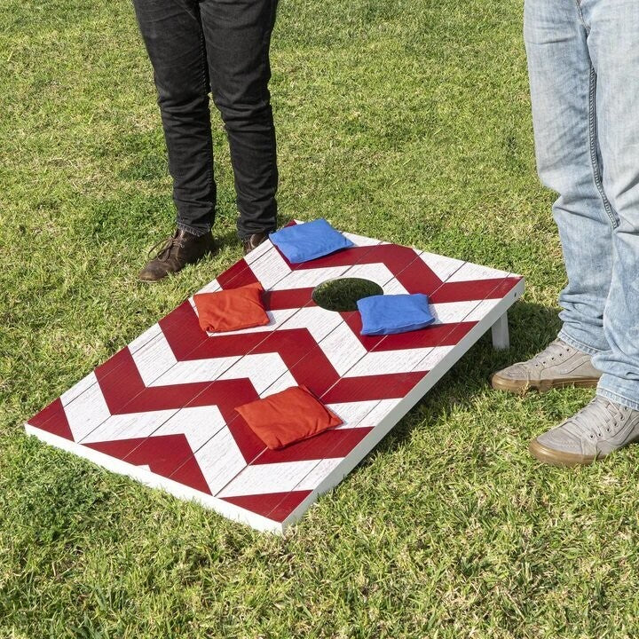Chevron Design Cornhole