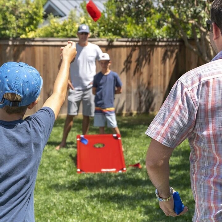 PVC Framed Cornhole Game Set