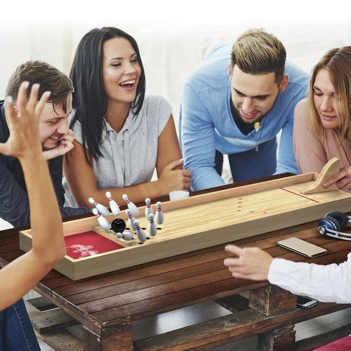 Mini Bowling Table Top Game