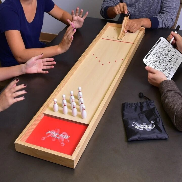 Mini Bowling Table Top Game