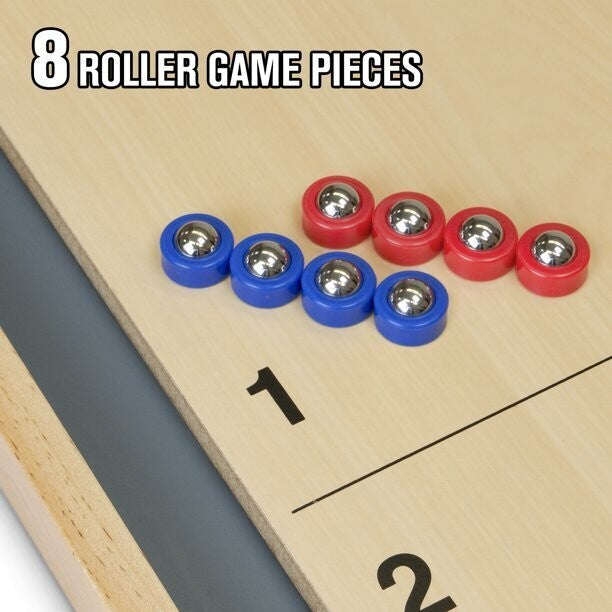 Shuffle Board & Curling 2-in-1 Board Game