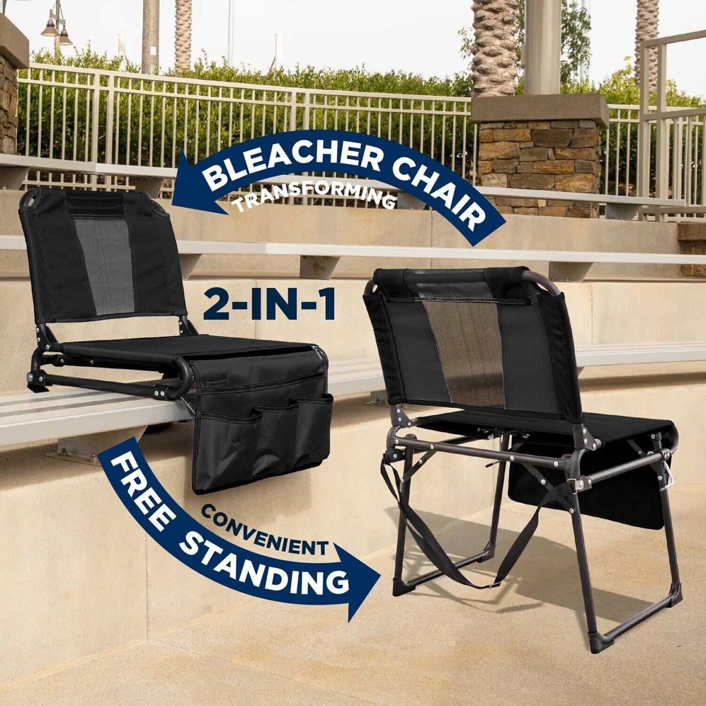 Folding Stadium Bleacher Chair