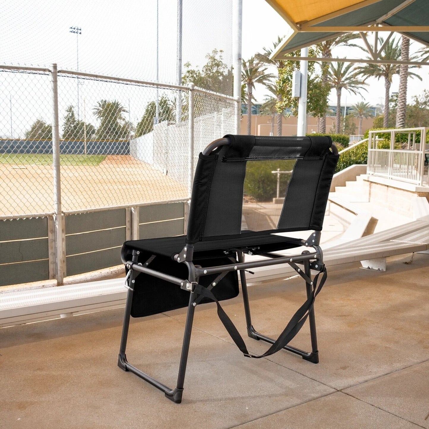 Folding Stadium Bleacher Chair