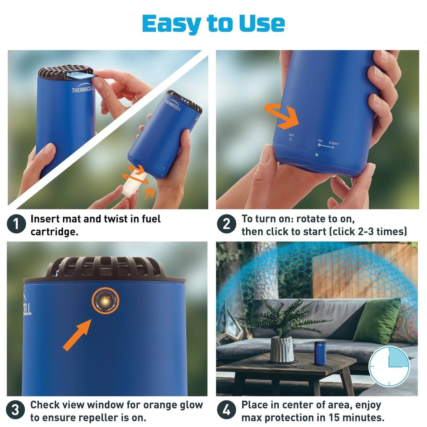 Patio Shield Mosquito Repeller