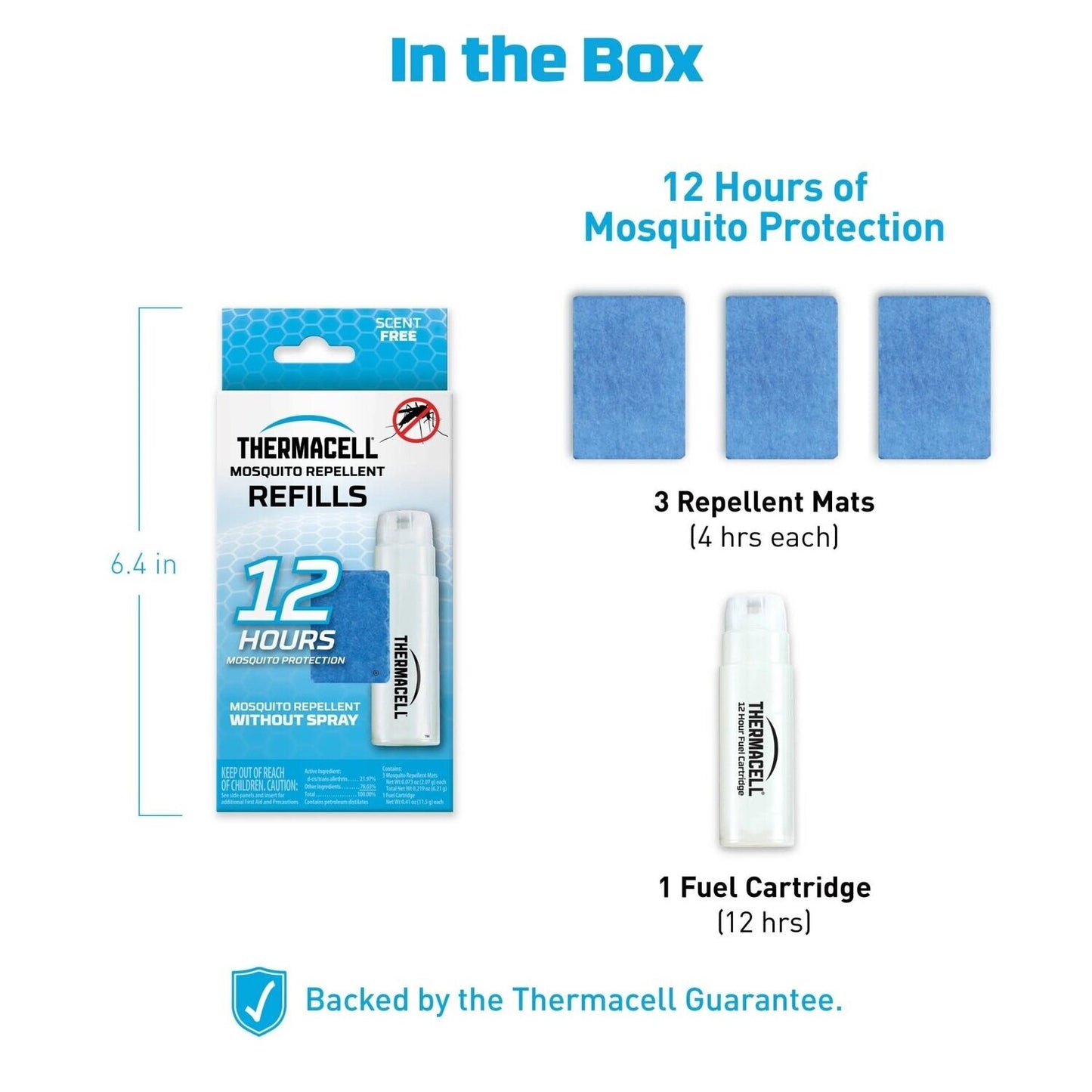 12H Mosquito Repellent Refill