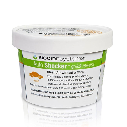 Auto Shocker Interior Odor Eliminator by Biocide Systems
