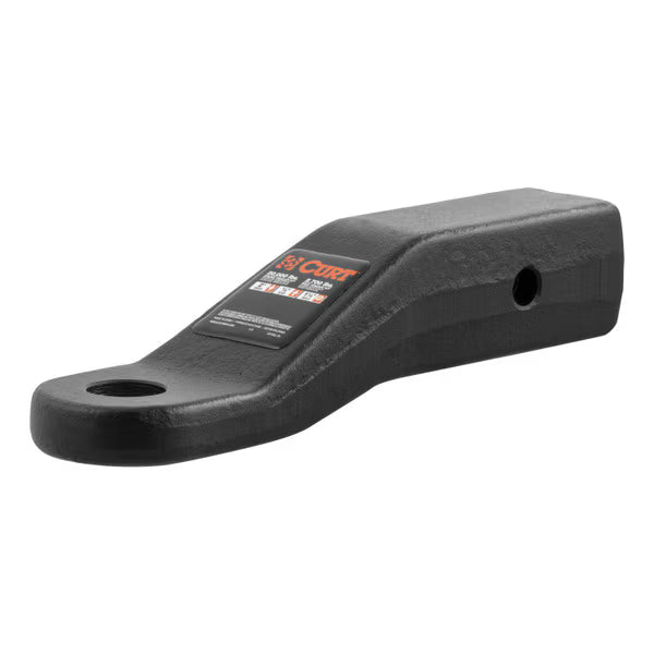 CURT CLASS 5 2-1/2 INCH FIXED BALL MOUNT WITH 2-INCH DROP/ 1/2 INCH RISE & 1-1/4 BALL HOLE