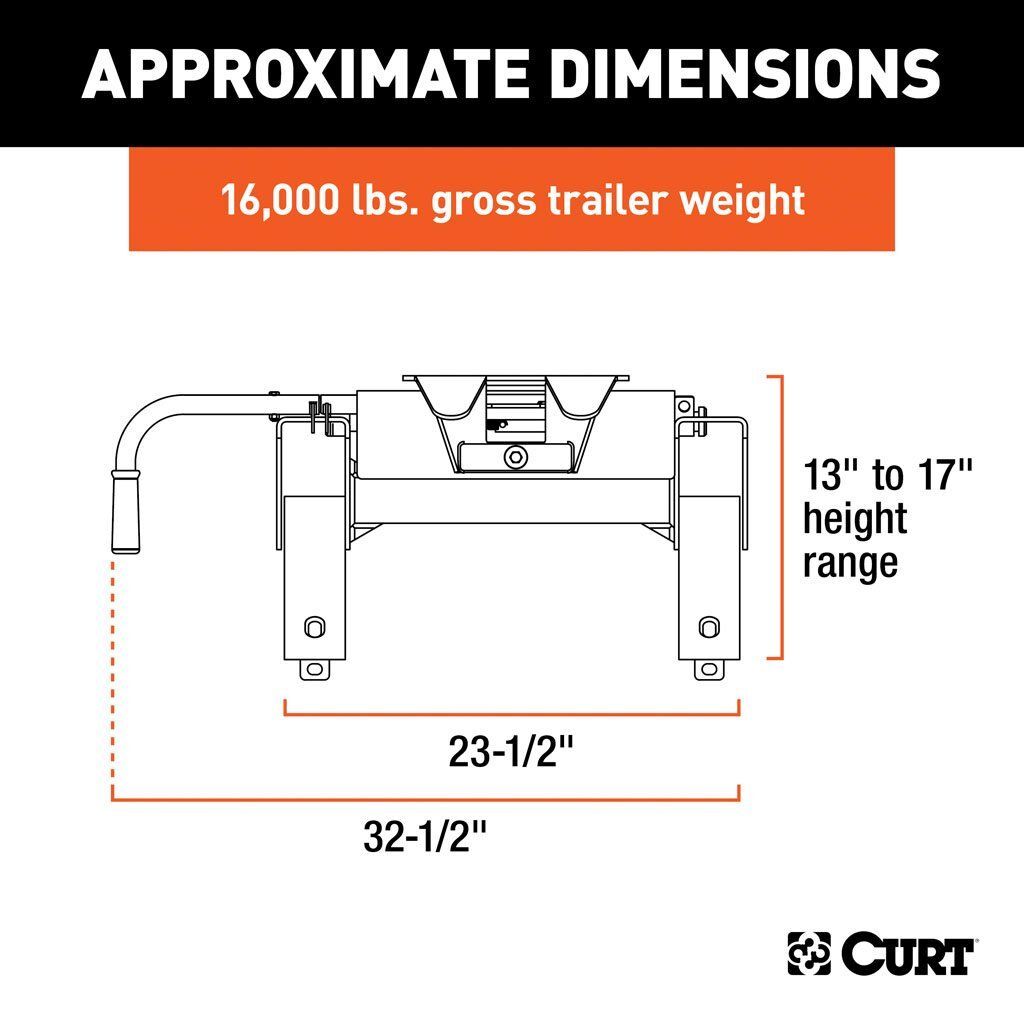 CURT E16 5th Wheel Hitch