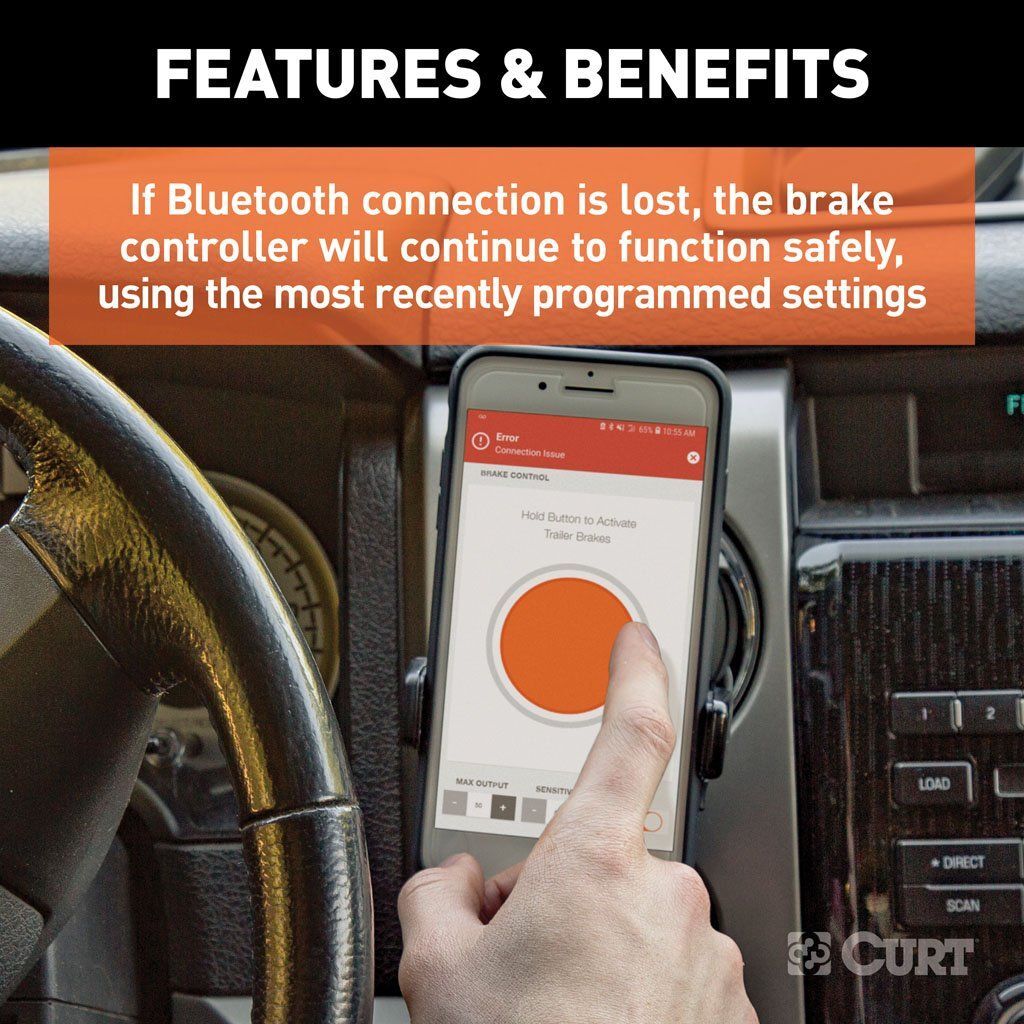 CURT Echo® Mobile Trailer Brake Controller