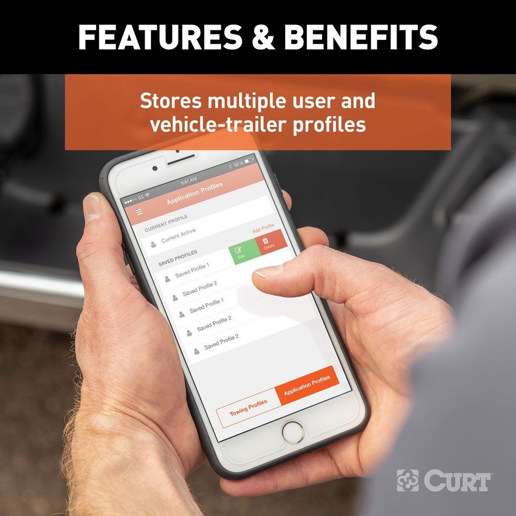 CURT Echo® Mobile Trailer Brake Controller