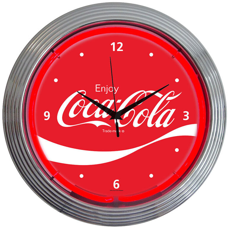 Coca-Cola Neon Clock