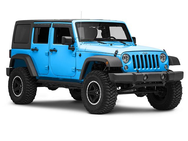 Focus Auto Design Tough Guard FormFit Window Visor (07-18 Wrangler JK 4-Door)