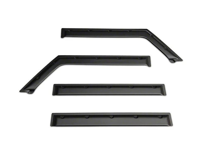 Focus Auto Design Tough Guard FormFit Window Visor (18-22 Wrangler JL 4-Door)