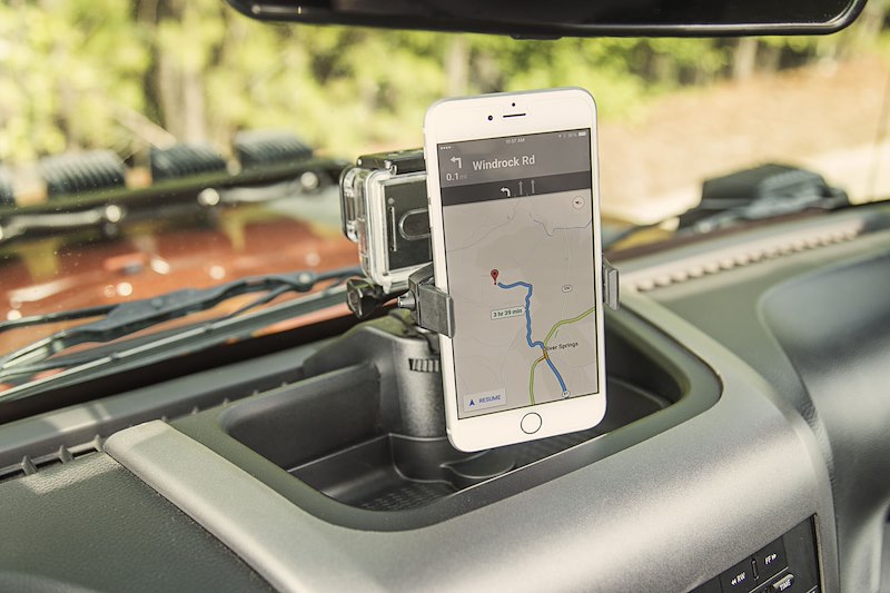 Rugged Ridge Dash Multi-Mount Phone 11-18 Wrangler JK