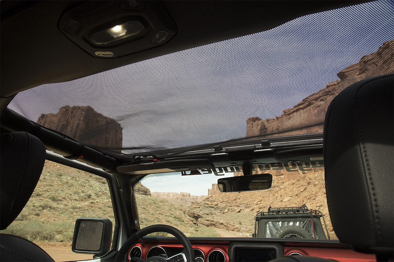 Rugged Ridge Eclipse Sun Shade Front 18-24 Wrangler JL
