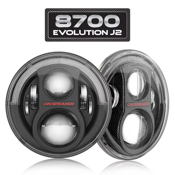 J.W. Speaker LED Headlights – Model 8700 Evolution J2 Series
