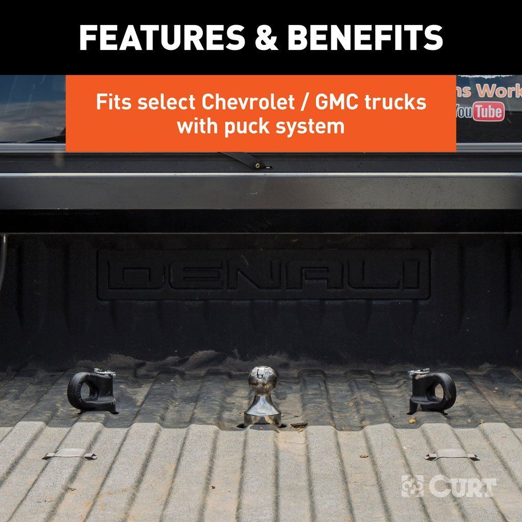 OEM Puck System 2-5/16" Gooseneck Kit (Chevrolet, Ford, GMC, Nissan)