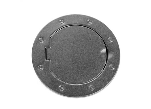 RUGGED RIDGE GAS DOOR COVER BLACK ; 07-18 WRANGLER JK ; NON-LOCKING