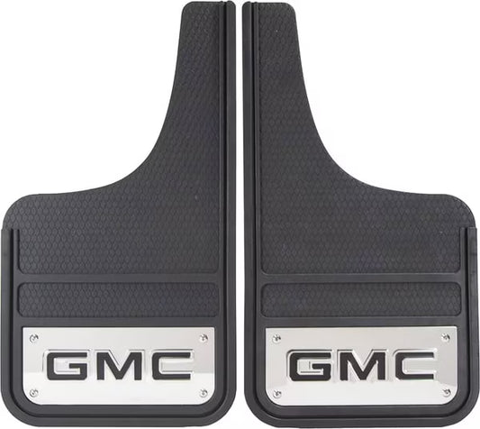 TRUCK FLAP GMC FRONT PLASTICOLOR STAINLESS UNIVERSAL LOGO