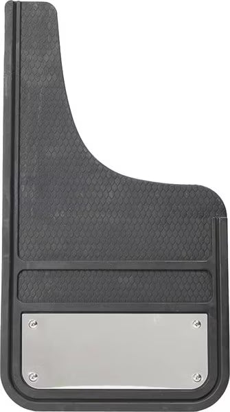 TRUCK FLAP MOON CUT FRONT W/BLANK SS INSERT PLASTICOLOR STAINLESS UNIVERSAL