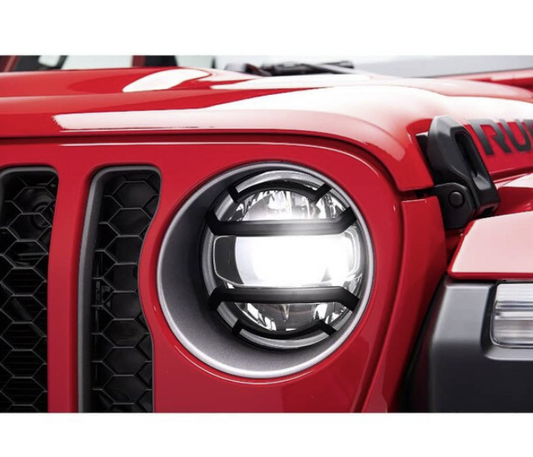 RUGGED RIDGE ELITE HEADLIGHT EURO GUARDS ; 18-22 WRANGLER JL