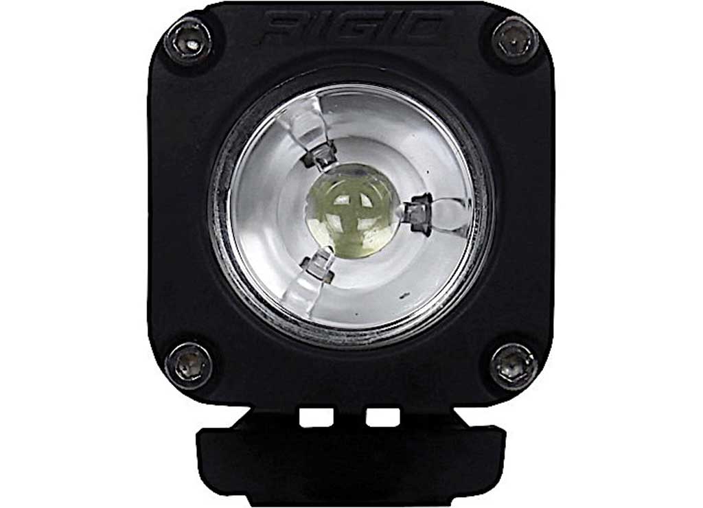 RIGID IGNITE SURFACE MOUNT
FLOOD WITH GO-PRO STYLE MOUNTING BRACKET