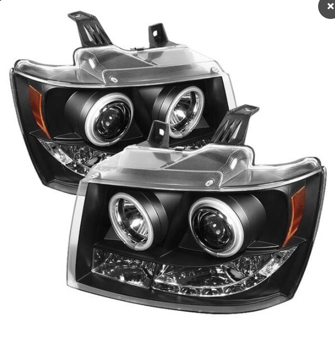 Spyder Projector Headlights 07-14 Suburban / Tahoe ; 07-13 Avalanche