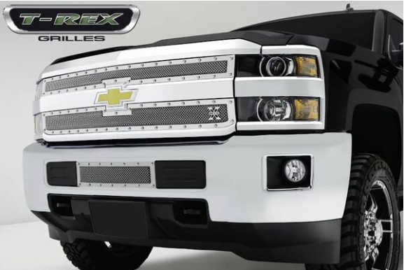 T-Rex X-Metal Stainless Steel Bumper Grille 15-19 Chevy 2500