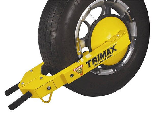 TRIMAX ADJUSTABLE WHEEL LOCK ; FITSMOST 10"-18" WHEELS