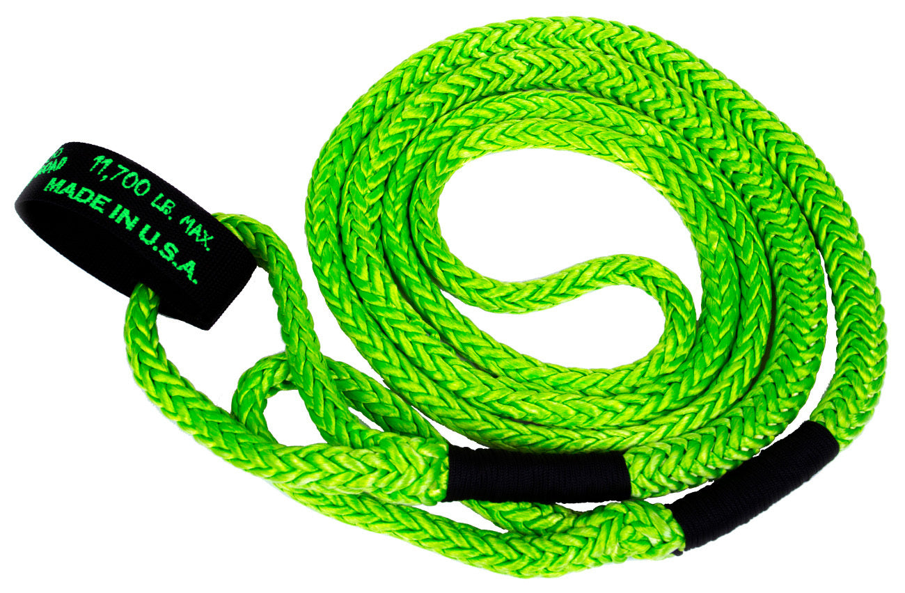 VooDoo Offroad 1/2" X 16' Kinetic Recovery Rope with Rope Bag for ATVs
